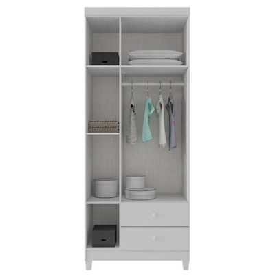 Quarto Bebê 3 Portas Ternura Baby E Mini Berço Moisés Alegria Com Colchão - Incorplac