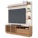 Estante Home Theater Ambiente Campeche Freijó Off White Matte - Colibri