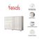 Guarda Roupa Infantil Lima E Cômoda Texas Branco Flex – Moval