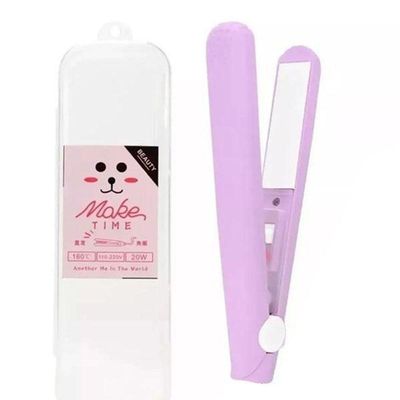 Mini Chapinha Prancha Viagem Cabelo 17Cm Bivolt 110/220V Bivolt