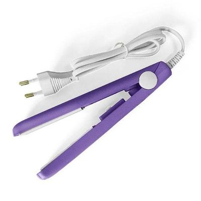 Mini Chapinha Prancha Viagem Cabelo 17Cm Bivolt 110/220V Bivolt