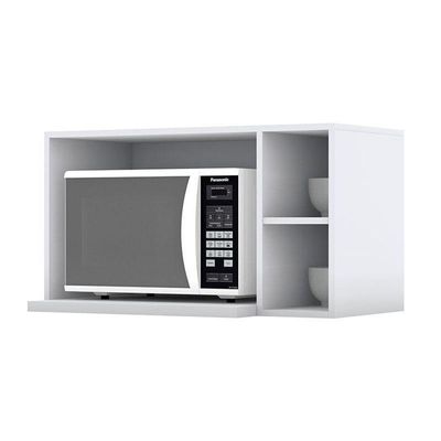 Armário Aéreo Para Micro-ondas Americana Branco Hp – Henn