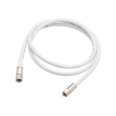 Cabo Antena Coaxial Rg6 75Ohm Conectores 20 Metros Pronto