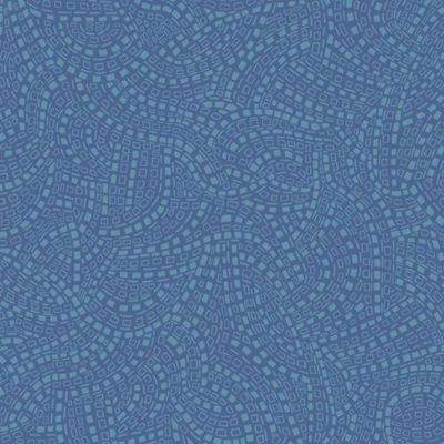 Papel de Parede Capri Geométrico Azul 190512702