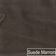 Kit Divã Luna 160cm Lado Direito E 02 Poltronas Base De Ferro Preto Suede Marrom