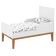 Quarto De Bebê Nature Clean 3 Portas Com Berço Unique Branco Soft Eco Wood E Colchão Gazin – Matic
