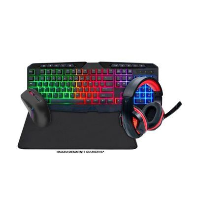Pc Gamer Computador Completo Intel Core I5 16gb Ssd 512gb Kit Gamer Headset Monitor 23''