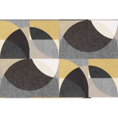 Papel de Parede Raízes Círculos 1015015 Tam. 4m² Papel de Parede Raízes Círculos 1015015