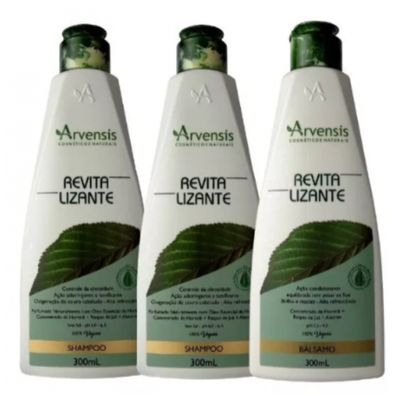 Kit Arvensis Revitalizante Anti-oleosidade Shampoo + Balsamo