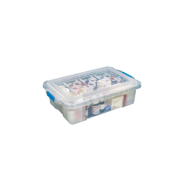 Caixa Organizadora São Bernardo Container Box em Plástico Cristal 8,4L