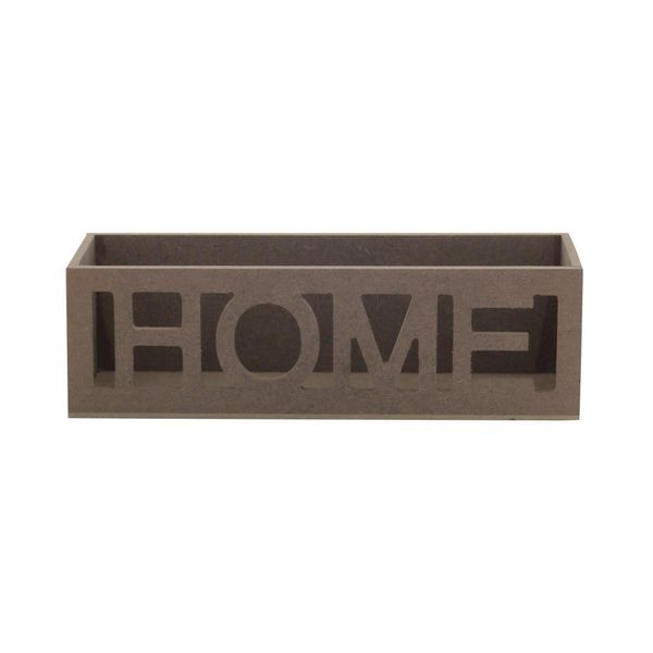 Organizador Mdf Palavras Vazado 27x7x7cm