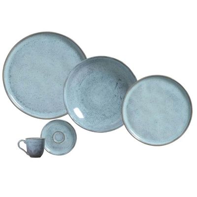 Aparelho Jantar 30 Peças Bio Breeze Porto Brasil 6 Pessoas Mesa Chá Sobremesa Doce Café