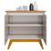 Aparador Para Sala Buffet Classic 2 Portas Off White Nature - Imcal