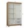 Guarda Roupa Solteiro Tóquio 4 Portas Castanho Off White - Poquema