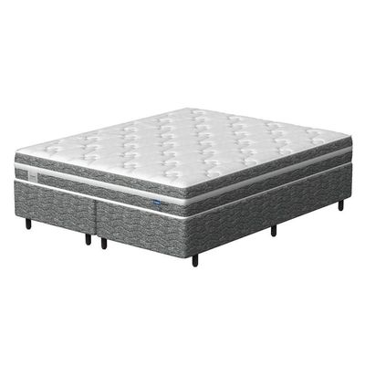 Conjunto Box Queen Mola Ensacada Prodormir Akira (158x198x46cm)