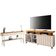 Rack Bancada Rivera 1.3 Com Aparador Vivant Off White Cinamomo – Hb Móveis