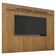 Painel Para Tv Suspenso Frisado Curitiba 2240 Cinamomo Off White - Valdemóveis