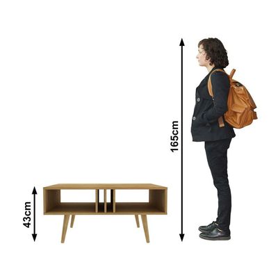 Mesa De Centro Amêndoa
