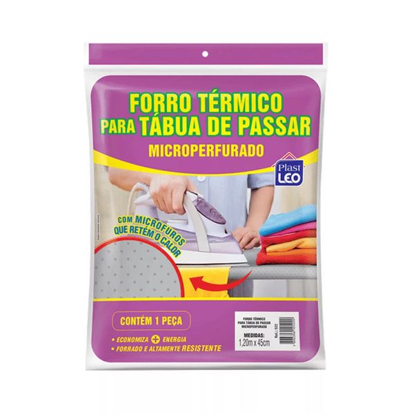 Forro Térmico com Manta Plast Leo Ajustável e Microfuro 0,45x1,20m Branco Forro Térmico com Manta Plast Leo Ajustável e Microfuro 0,45x1,20m Branco