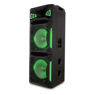 Caixa de Som Amplificada 2500W Philco Ex Bass PCX30000 Bivolt Bivolt