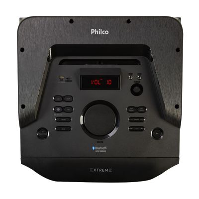 Caixa de Som Amplificada 2500W Philco Ex Bass PCX30000 Bivolt Bivolt