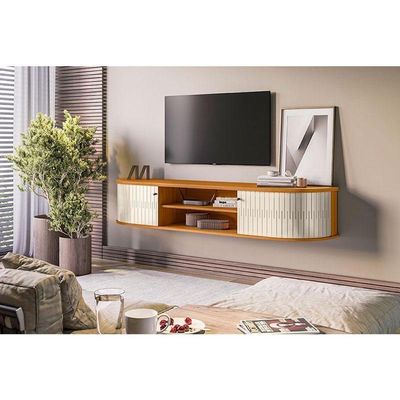 Rack Bancada Suspensa Algarve Cinamomo Off White – Madetec