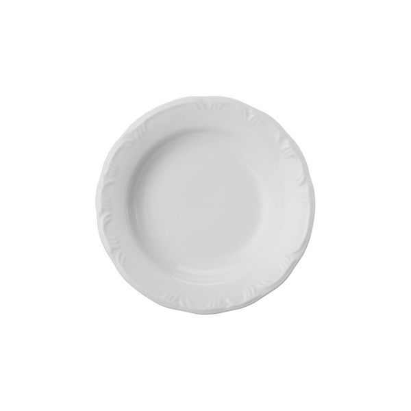 Prato Fundo Schmidt Pomerode Branco 23cm