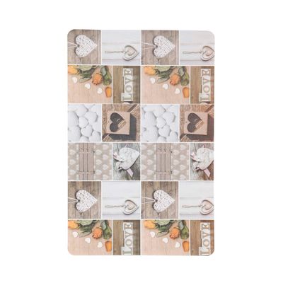 Jogo Americano Le Coffe Pvc Marrom Estampado 30x45cm 1 Peça