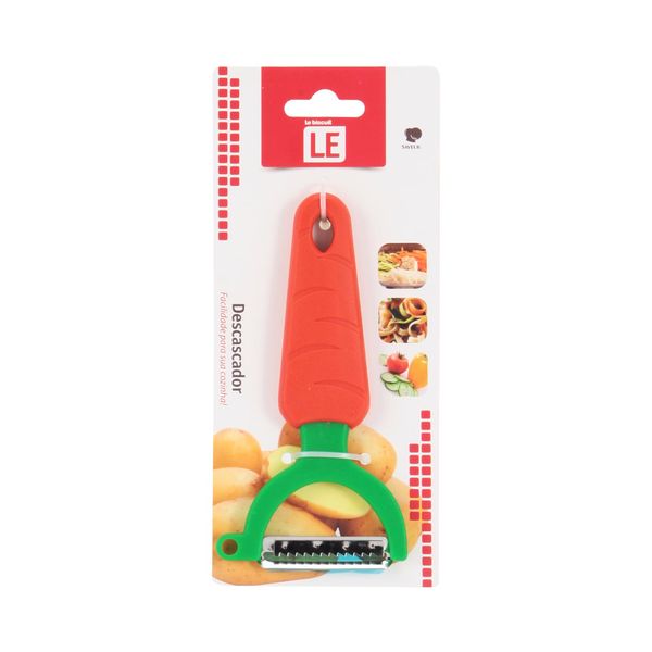 Descascador de Cenoura Le Saveur Aço Inoxidável Colorido