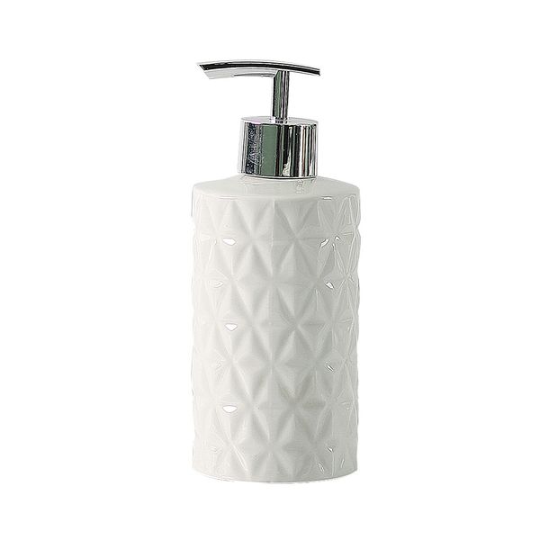 Dispenser Le para Sabonete Líquido Porcelana Geométrico