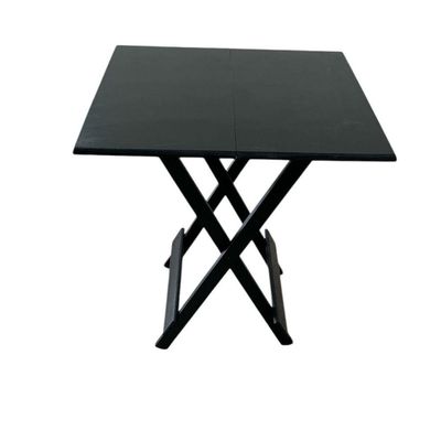 Mesa Dobrável Com Tampo Em Mdf Preto