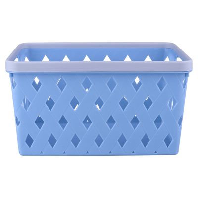 Cesto Organizador Cazza Grid Plástico 6,5L - Item Sortido