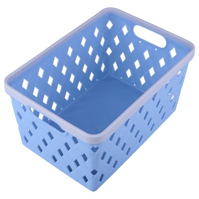Cesto Organizador Cazza Grid Plástico 6,5L - Item Sortido