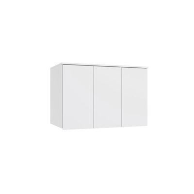 Armário Aéreo 3 Portas Kappesberg Adapt Branco