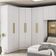 Guarda-roupa 2 Portas 2 Gavetas Kappesberg Adapt Branco