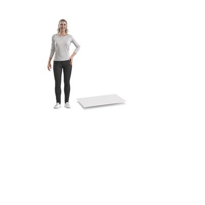 Kit 2 Prateleiras Soltas Kappesberg Adapt Branco