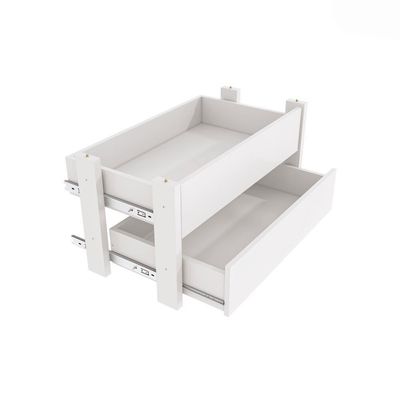 Kit 2 Gavetas Kappesberg Adapt Branco 77cm