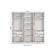Guarda-roupa Closet 4 Gavetas Kapperberg Adapt Branco 237cm