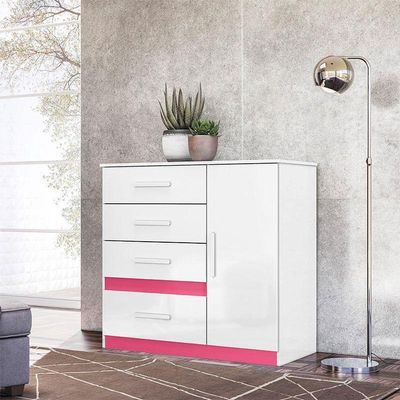 Cômoda Sapateira Infantil Ambiente Vênus Branco Flex - Moval