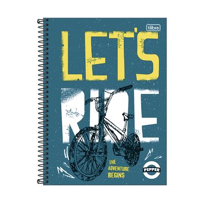 Caderno Universitário Tilibra Espiral Capa Dura Pepper 1 Matéria - Item Sortido