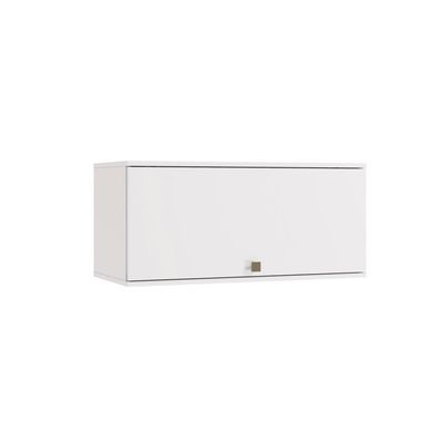 Armário Aéreo Celeste Kappesberg 100% Mdf 1 Porta Basculante Branco 80cm