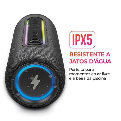 Caixa de Som Speaker AWS-SP-05-LB 30W Bluetooth IPX5 Bivolt