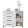 Cômoda Flora E Guarda Roupa Casal Flash 2 Branco Flex - Demóbile