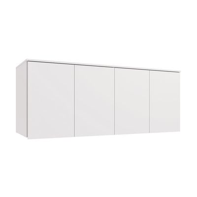 Armário Aéreo 4 Portas Kappesberg Adapt Branco 175cm