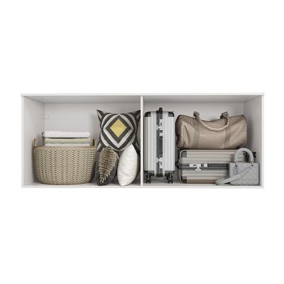 Armário Aéreo 4 Portas Kappesberg Adapt Branco 175cm