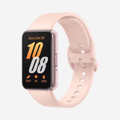 Galaxy Fit3 Display 1.6 Polegadas AMOLED Bluetooth Samsung Rosê