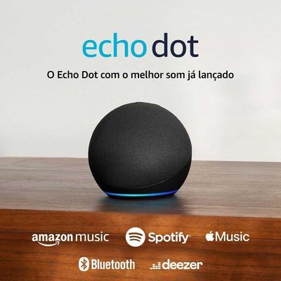 Echo Dot 5 Geração Preta