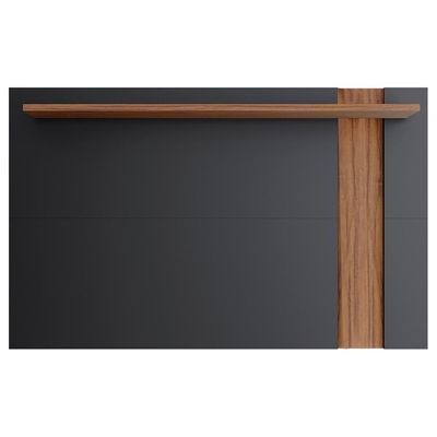 Painel Extensivel Tv 70 Polegadas 180 Cm Leme Colibri Preto Noce Milano
