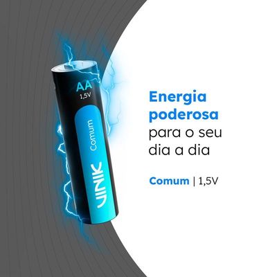 Pilha Comum Aa Tubo C-40 1.5v - Vp2at40c