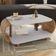 Mesa De Centro Organica Floripa 92 Cm Bechara Off White Naturalle